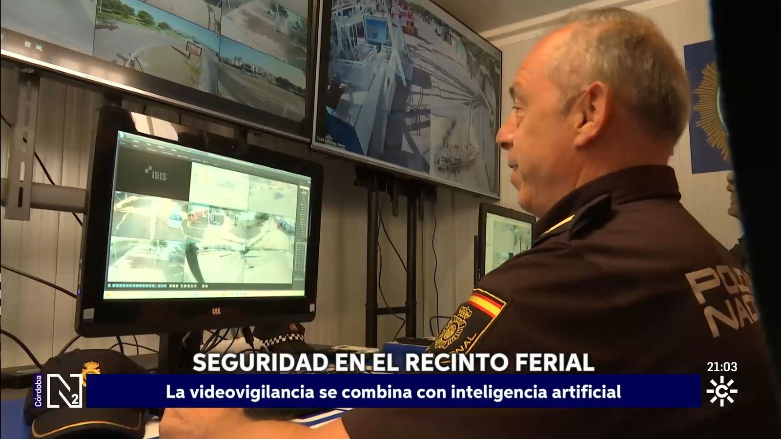 Seguridad feria de Córdoba