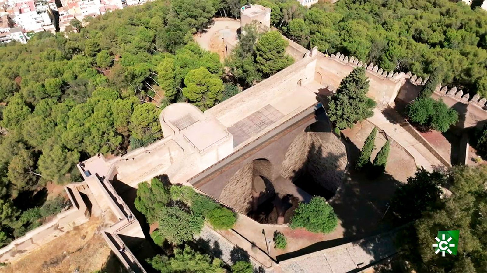 Desmontando Andalucía, castillo Málaga  10/01/23   1024x576