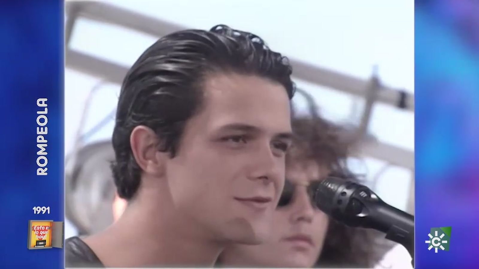 Alejandro Sanz ya iba Pisando fuerte con 22 añitos
