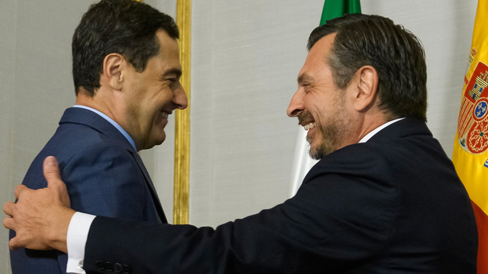 Juanma Moreno y Toni Martin