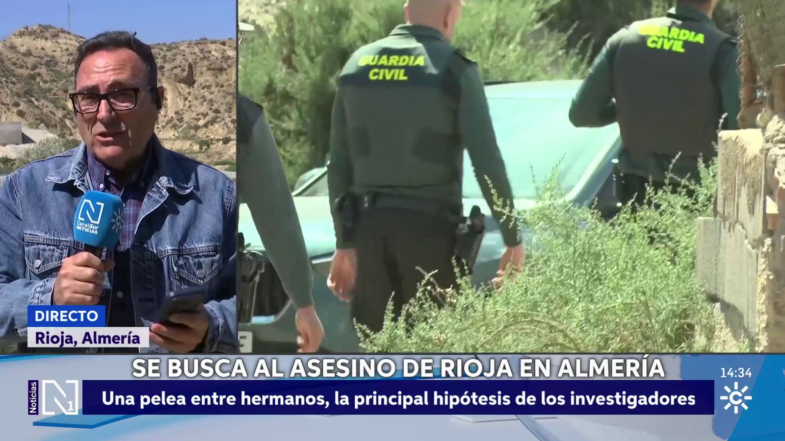 La Guardia Civil busca al asesino de Rioja