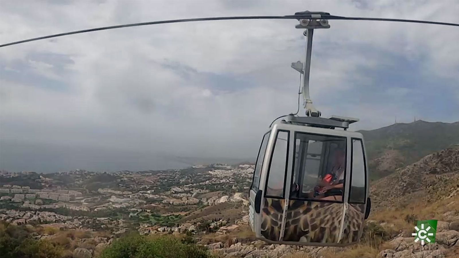 Benalmádena, a vista de pájaro desde su teleférico