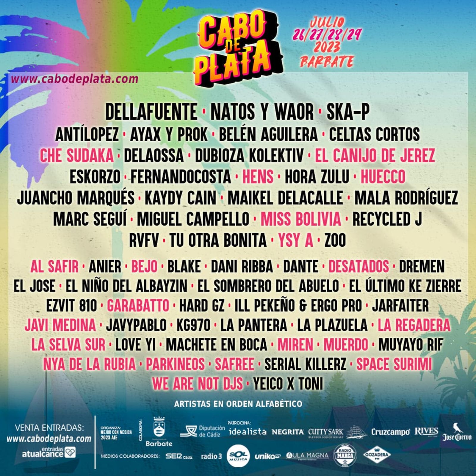 Cartel cabo de plata 2023