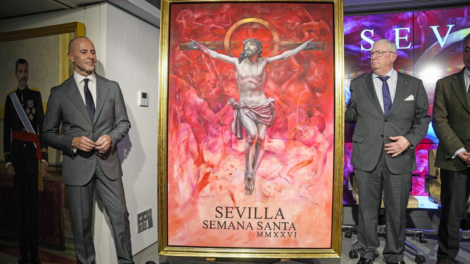 El Cristo de las Misericordias protagoniza el cartel de la Semana Santa de Sevilla