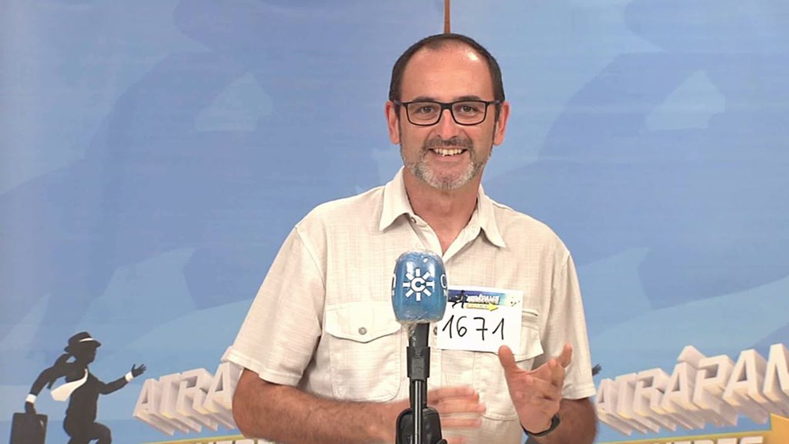 Atrápame si puedes | Semana 19 de octubre: concursante Antonio Santamaría