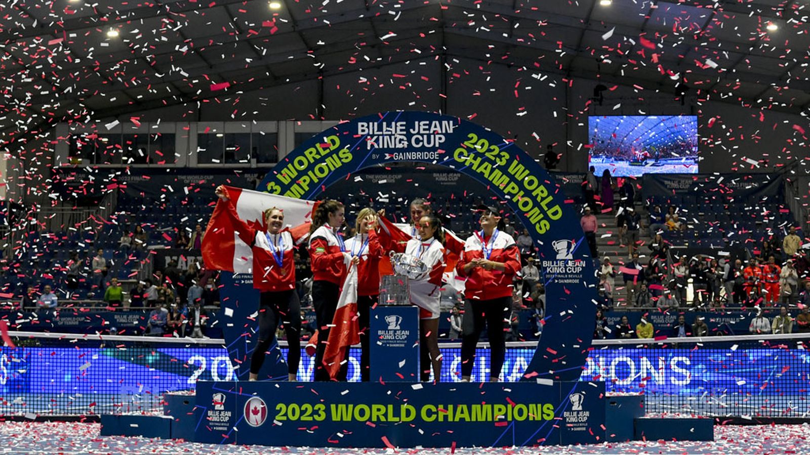 Canadá campeona Billie Jean King Cup en Sevilla