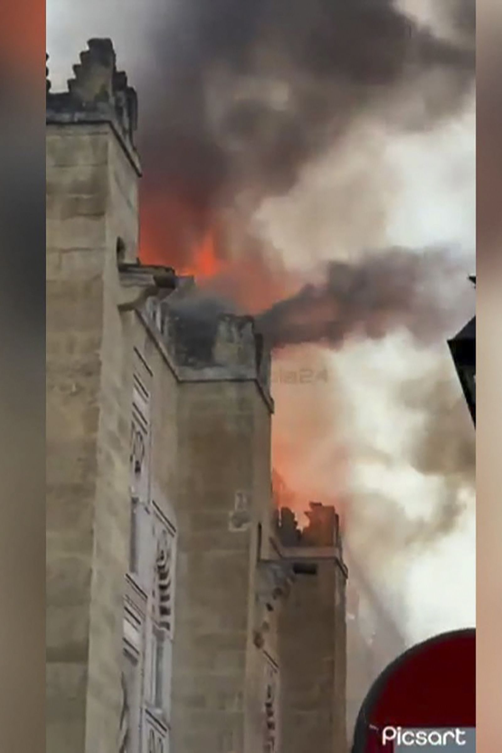Incendio en la Mezquita de Córdoba