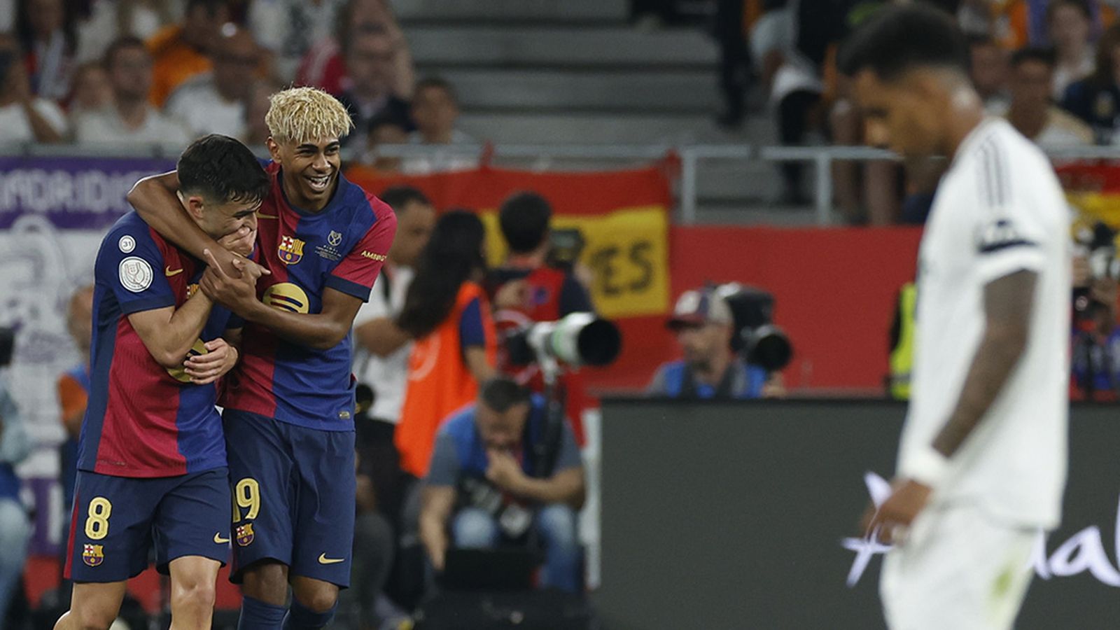 Barcelona Madrid, gol de Pedri