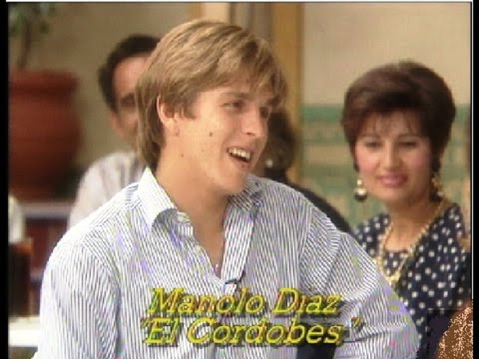 Manuel Díaz El Cordobés por primera vez en Canal Sur (1992)
