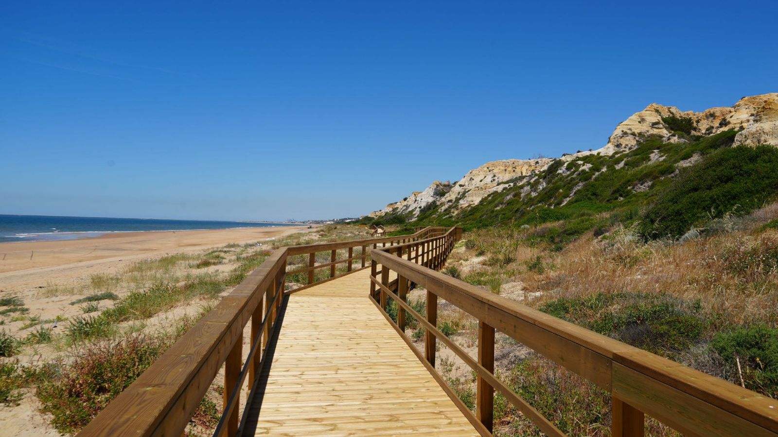 Pasarela de la playa de Mazagón