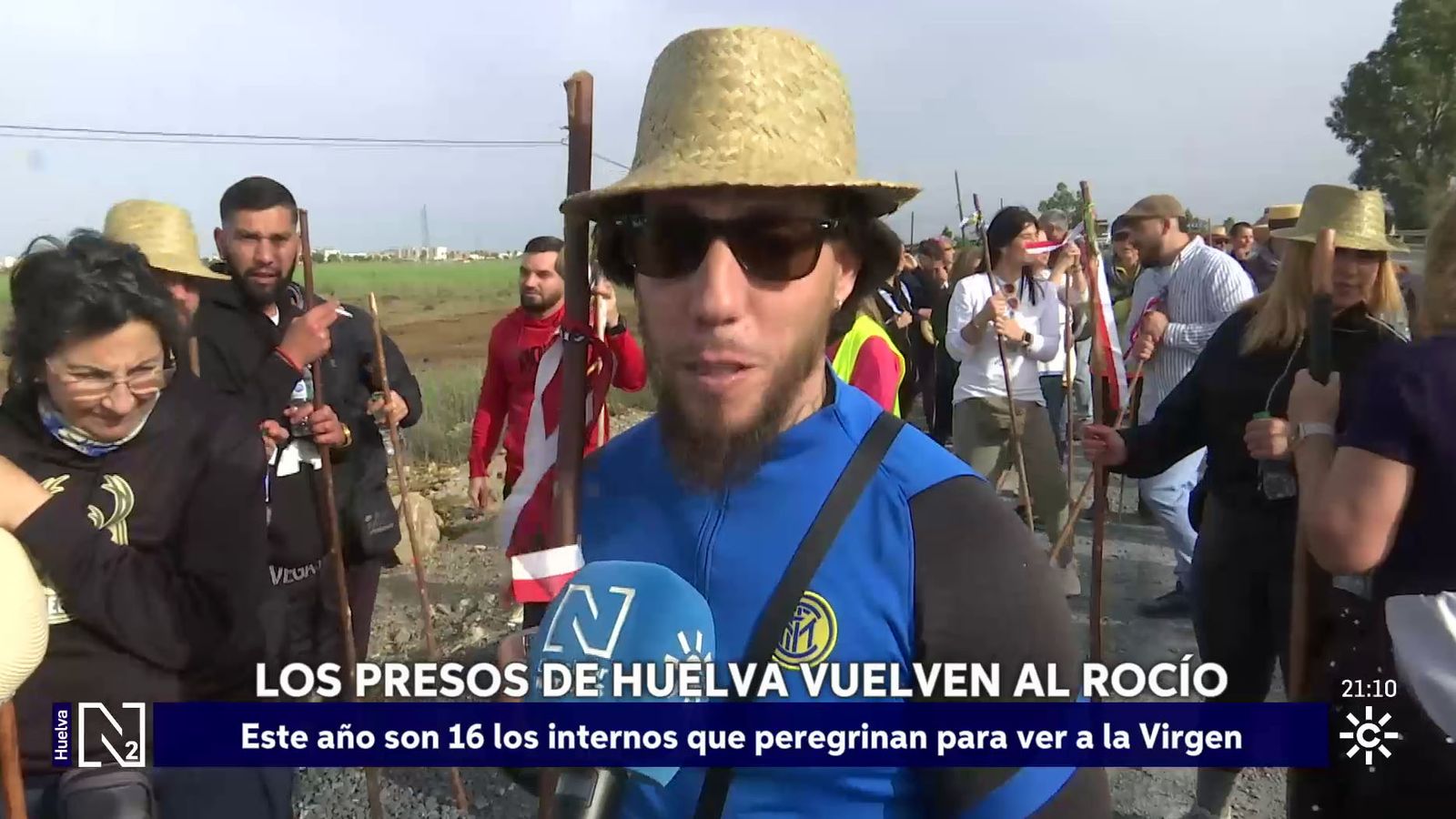 Peregrinación de presos al Rocío