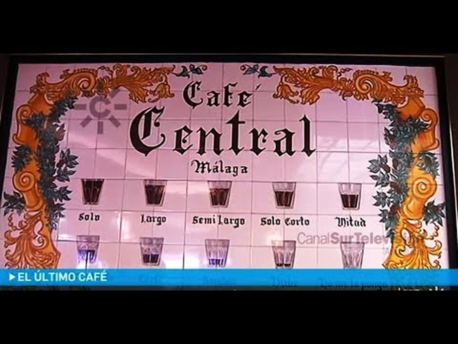 Café Central de Málaga: el inventor de los nombres para el café