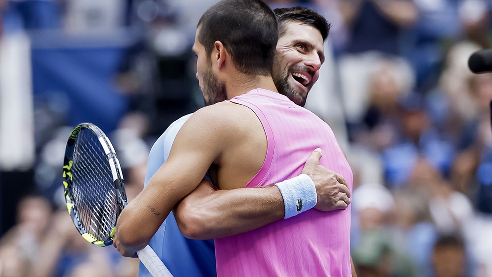 Alcaraz y Djokovic