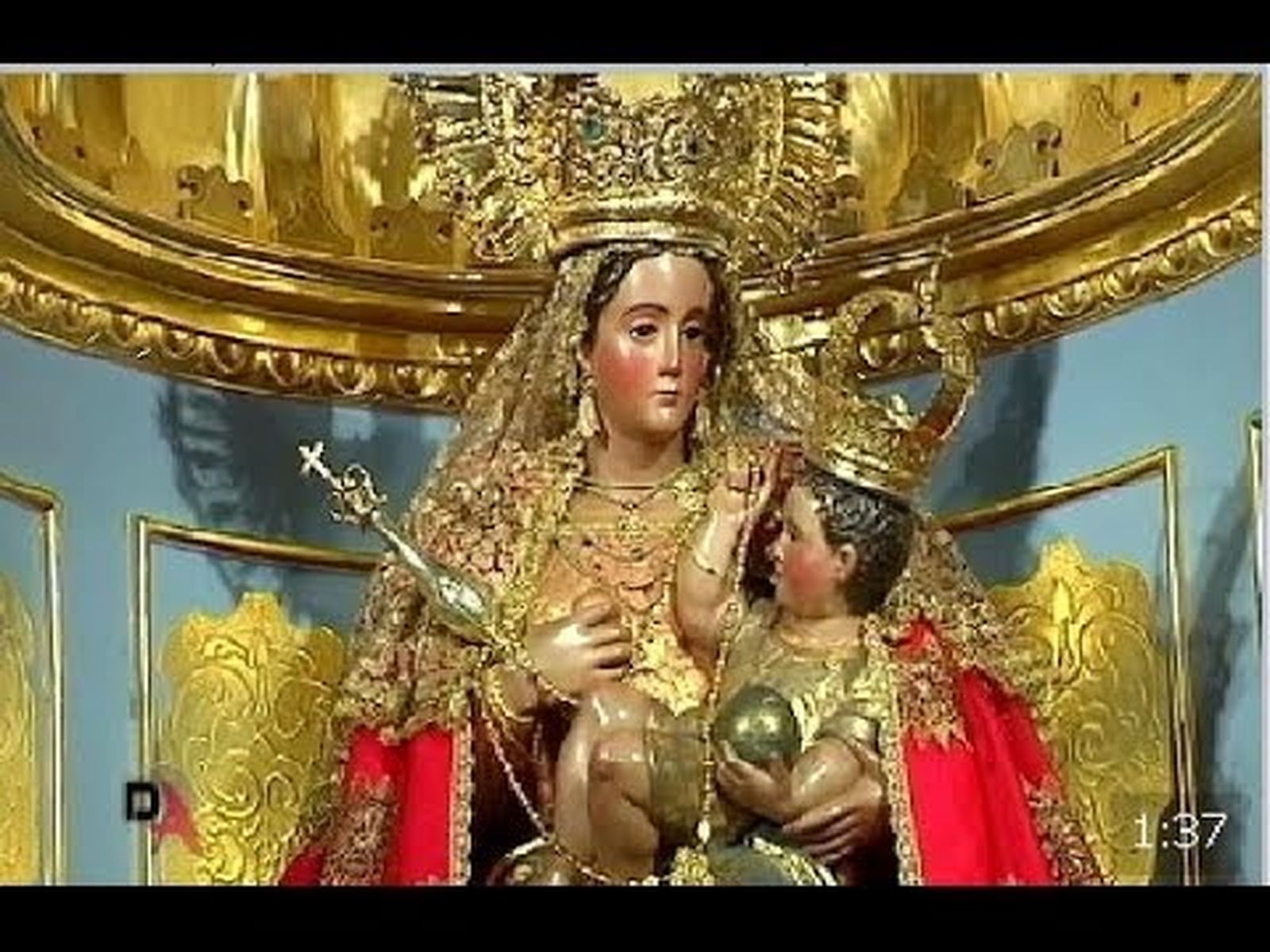 Virgen de la Peña en Puebla de Guzmán (Huelva)