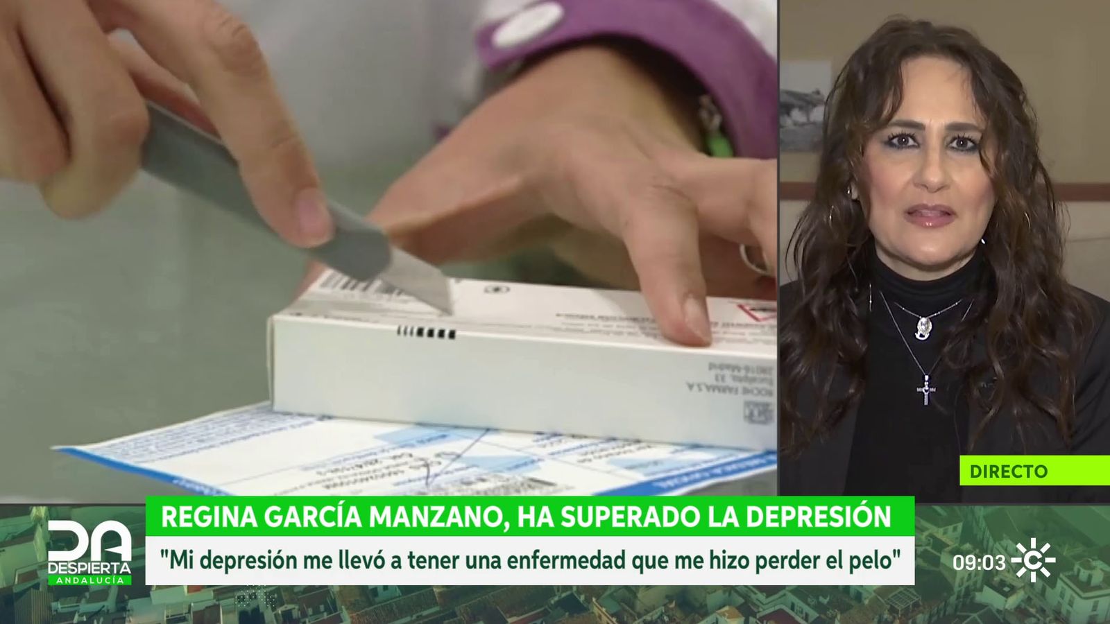 Regina Manzano habla de la depresión