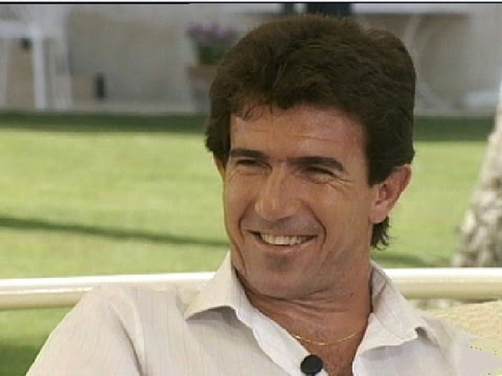 Juanito, mítico futbolista andaluz del Real Madrid, entrevistado en 1989