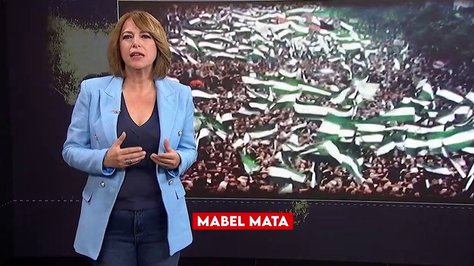 Los reporteros recuerda el 4D, dia de la bandera