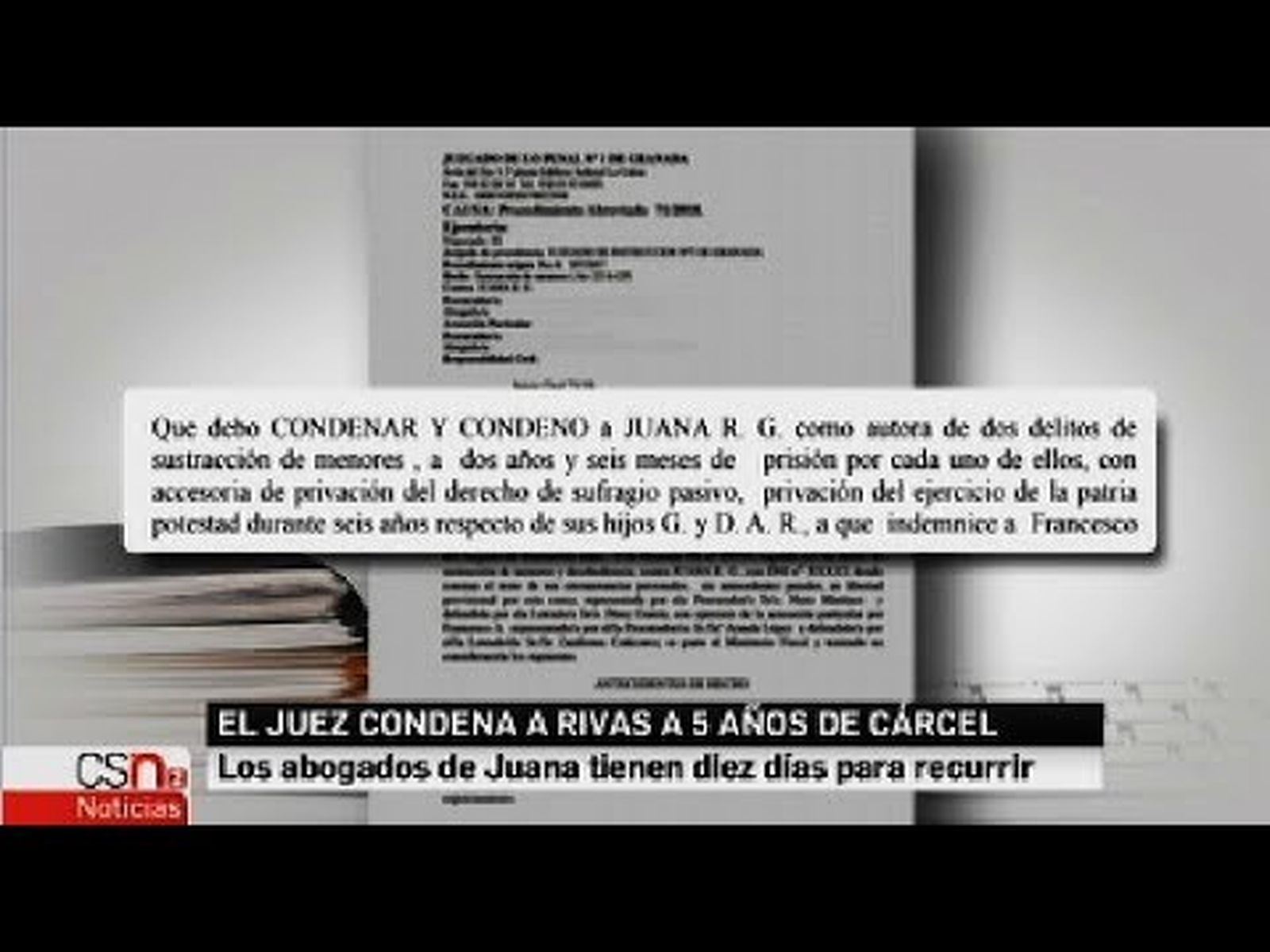 Juana Rivas: Sentencia judicial