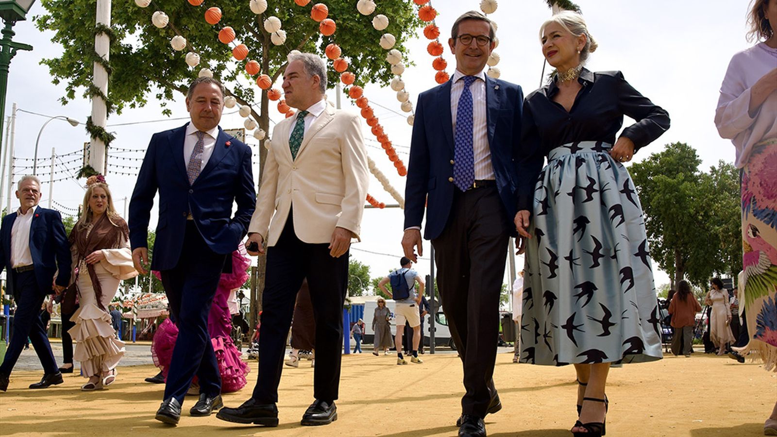 Bendodo en la Feria de Sevilla