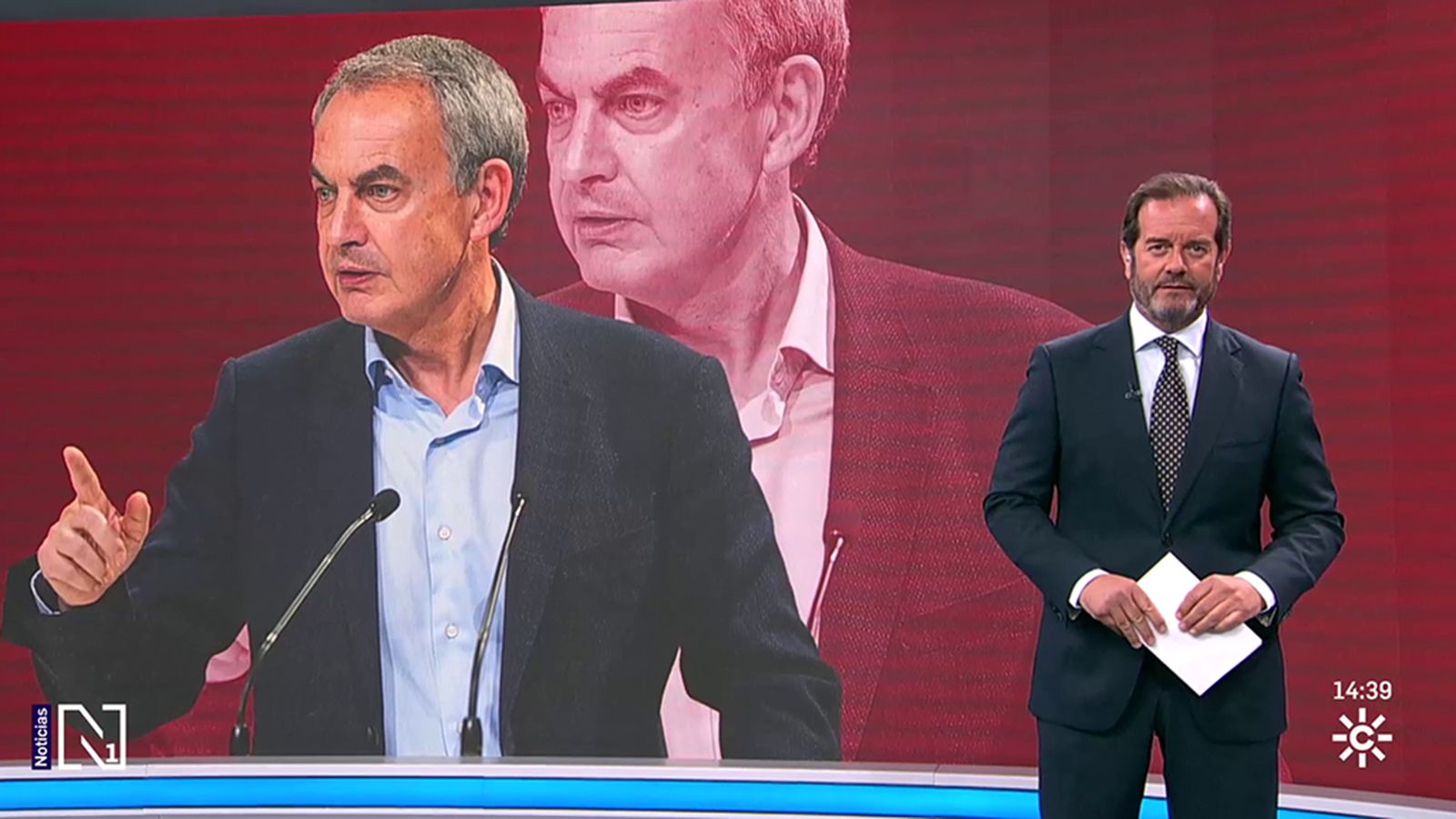 Así fue el registro del despacho de Zapatero