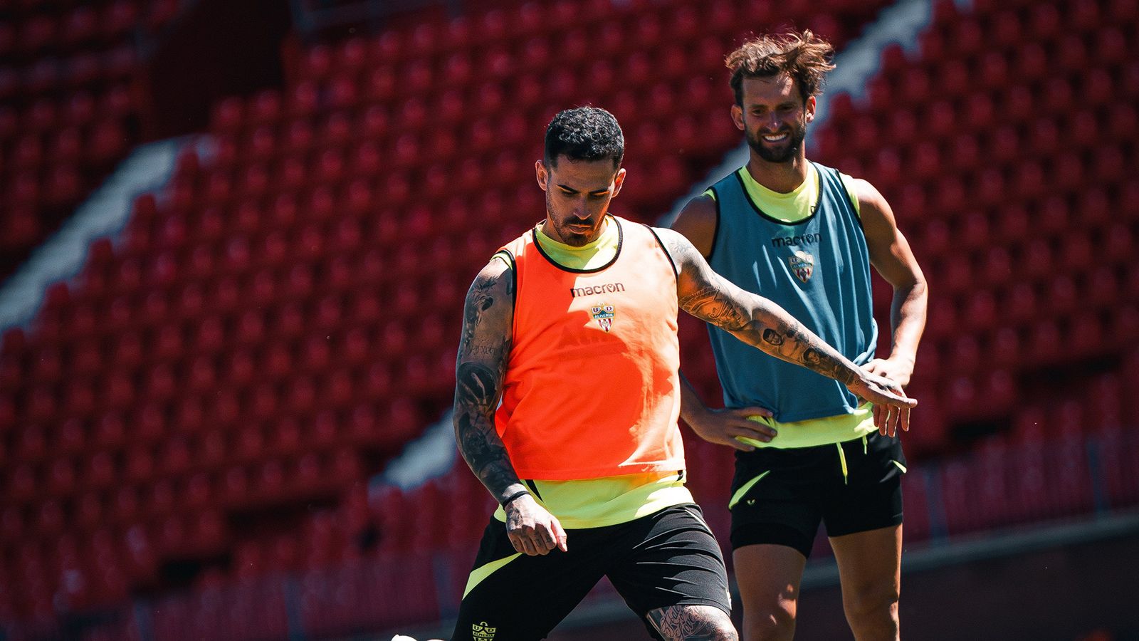 Entrenamiento del Almería