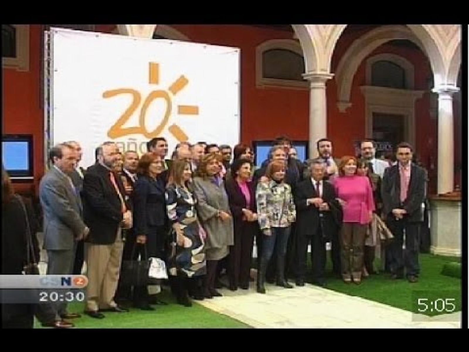 Canal Sur Radio cumple 20 años (1988-2008): acto institucional en Sevilla