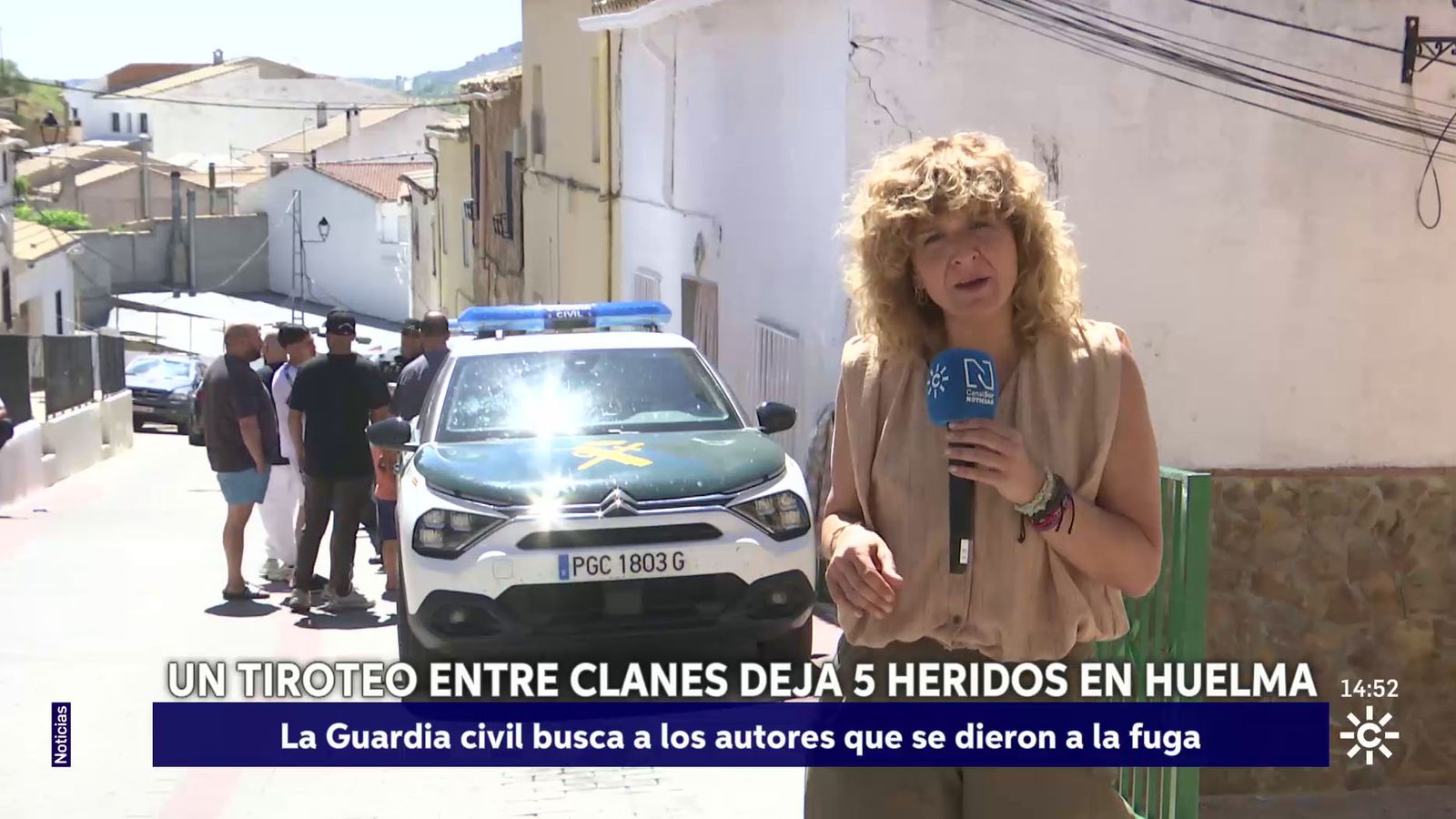 Tiroteo en Huelma entre clanes rivales