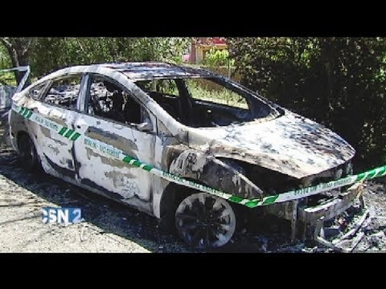 Cabify: incendio intencionado en Sevilla