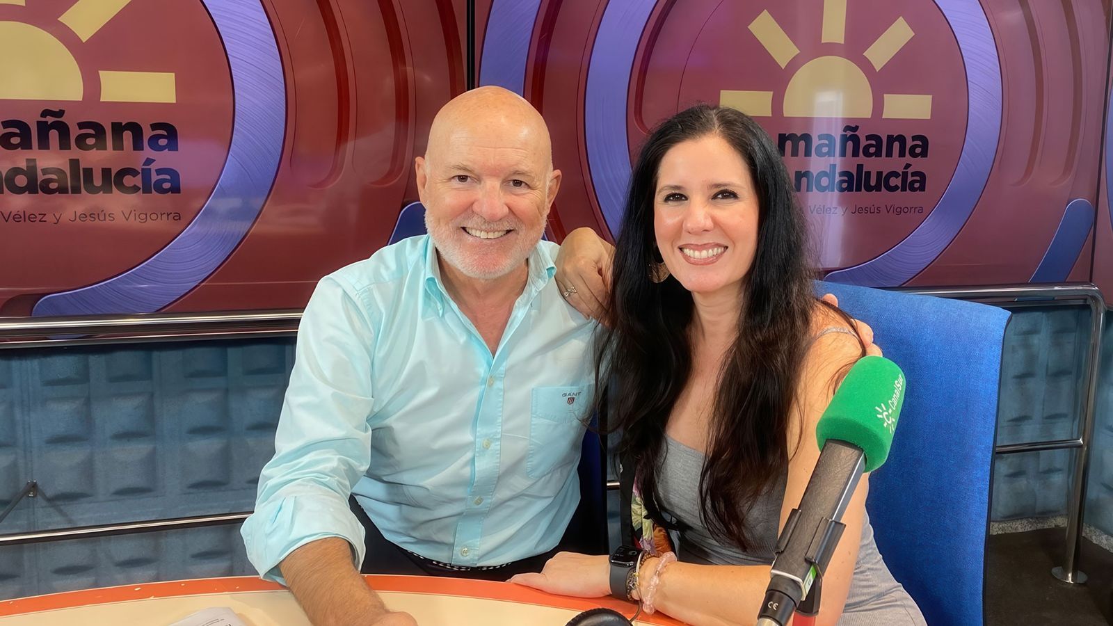 Diana Navarro con Vigorra