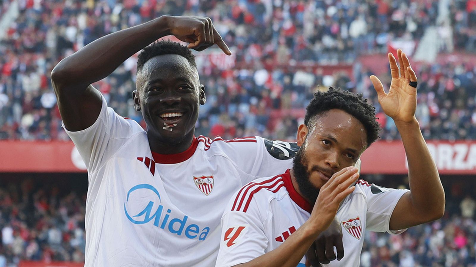 Goleada del Sevilla al Oviedo
