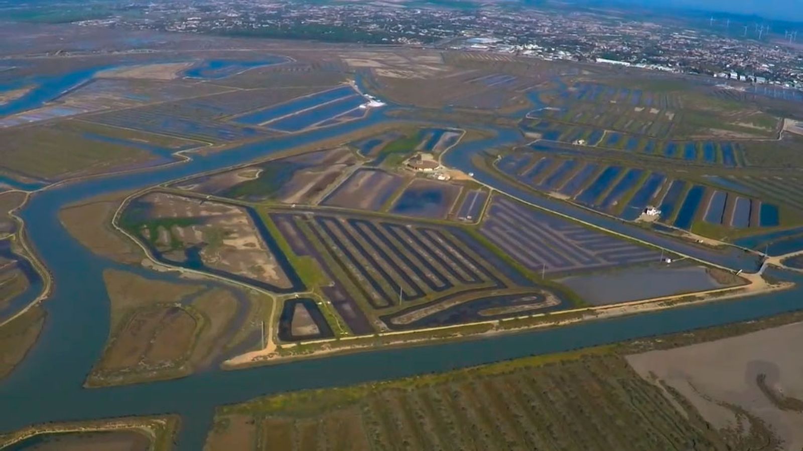 Las salinas de Chiclana, un paraíso en pleno Parque Natural de la Bahía de Cádiz