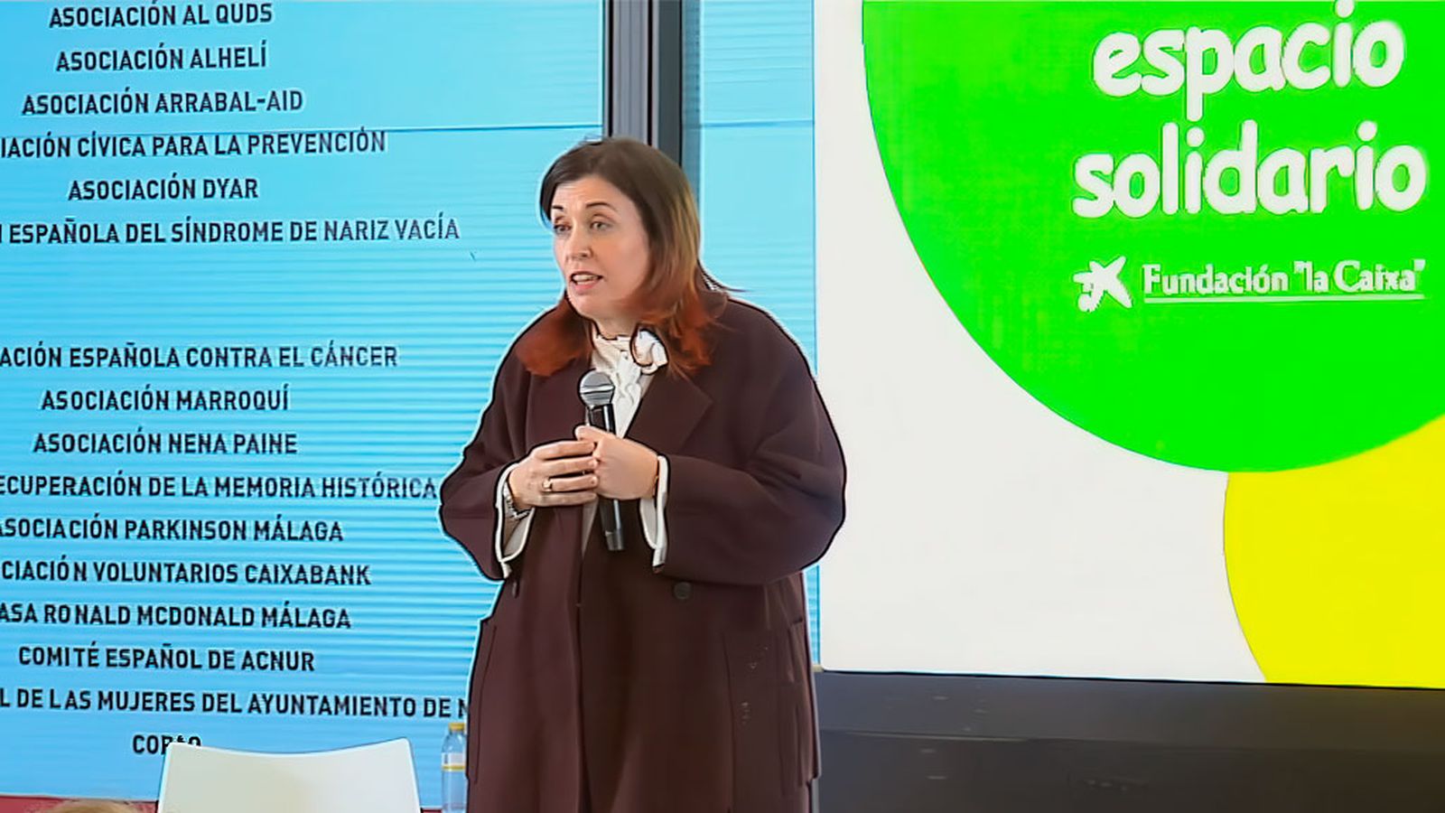 Espacio solidario en el Festival de Cine de Málaga