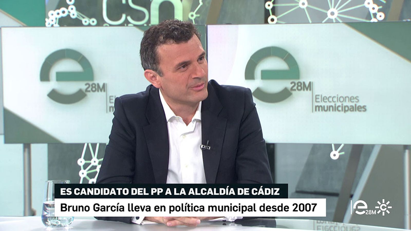 Entrevista a Bruno García, candidato PP a la alcaldía de Cádiz
