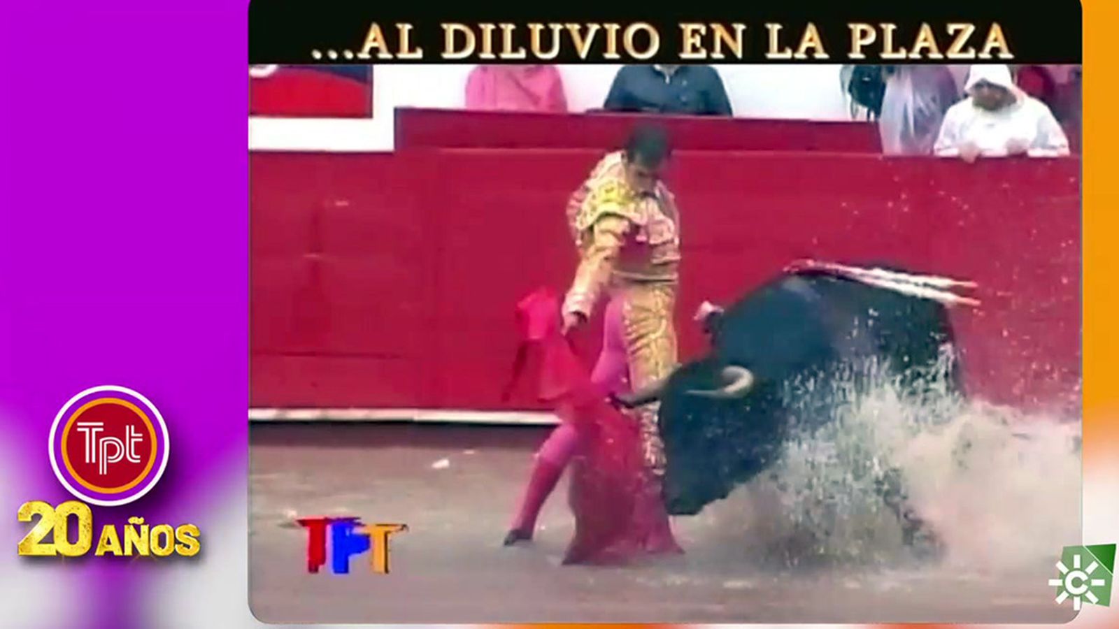 El recuerdo de una corrida excepcional con un palmo de agua en Quito