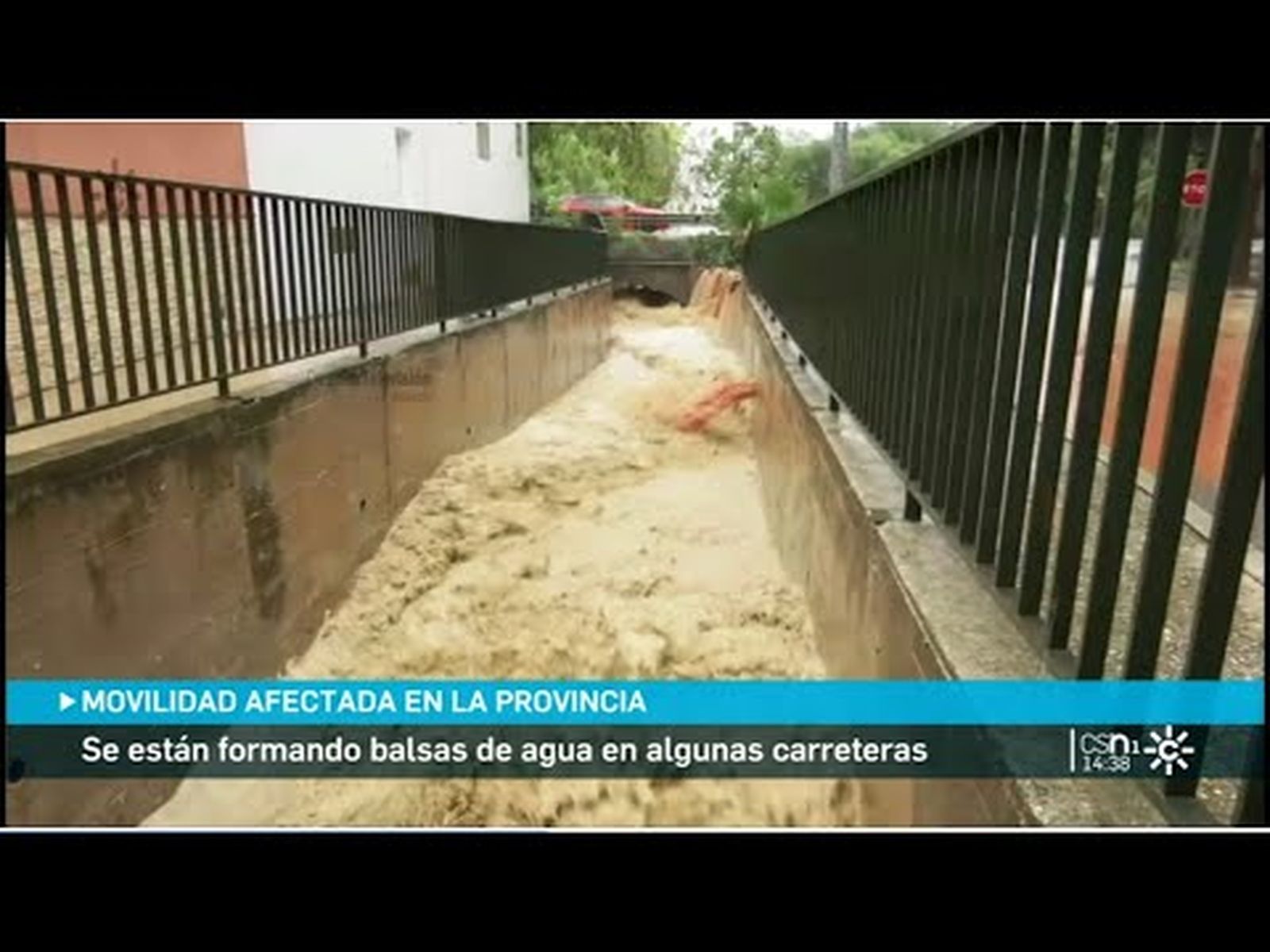 Málaga colapsada por los efectos de una segunda Dana más virulenta