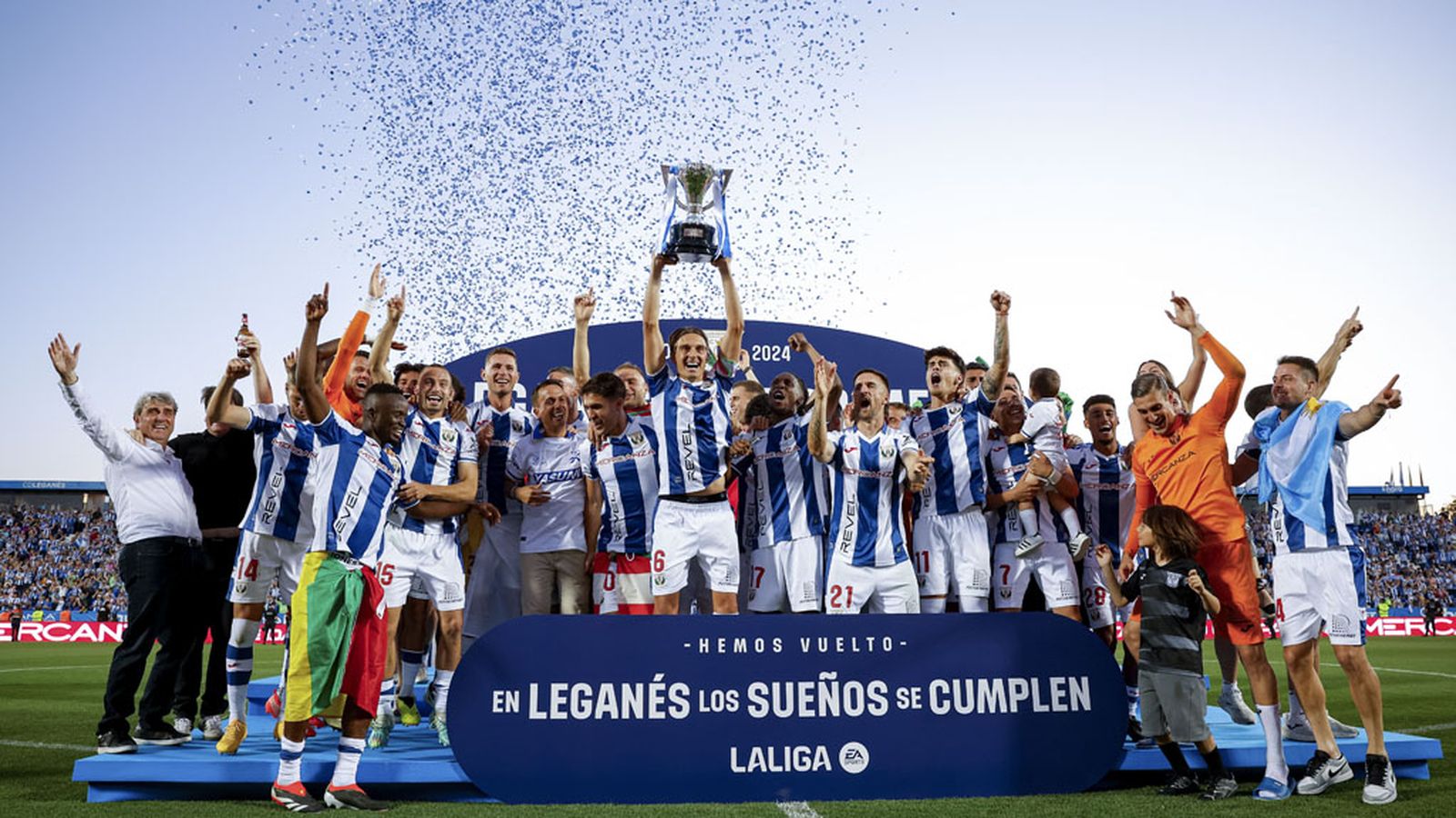 Leganés ascenso y campeón de Segunda