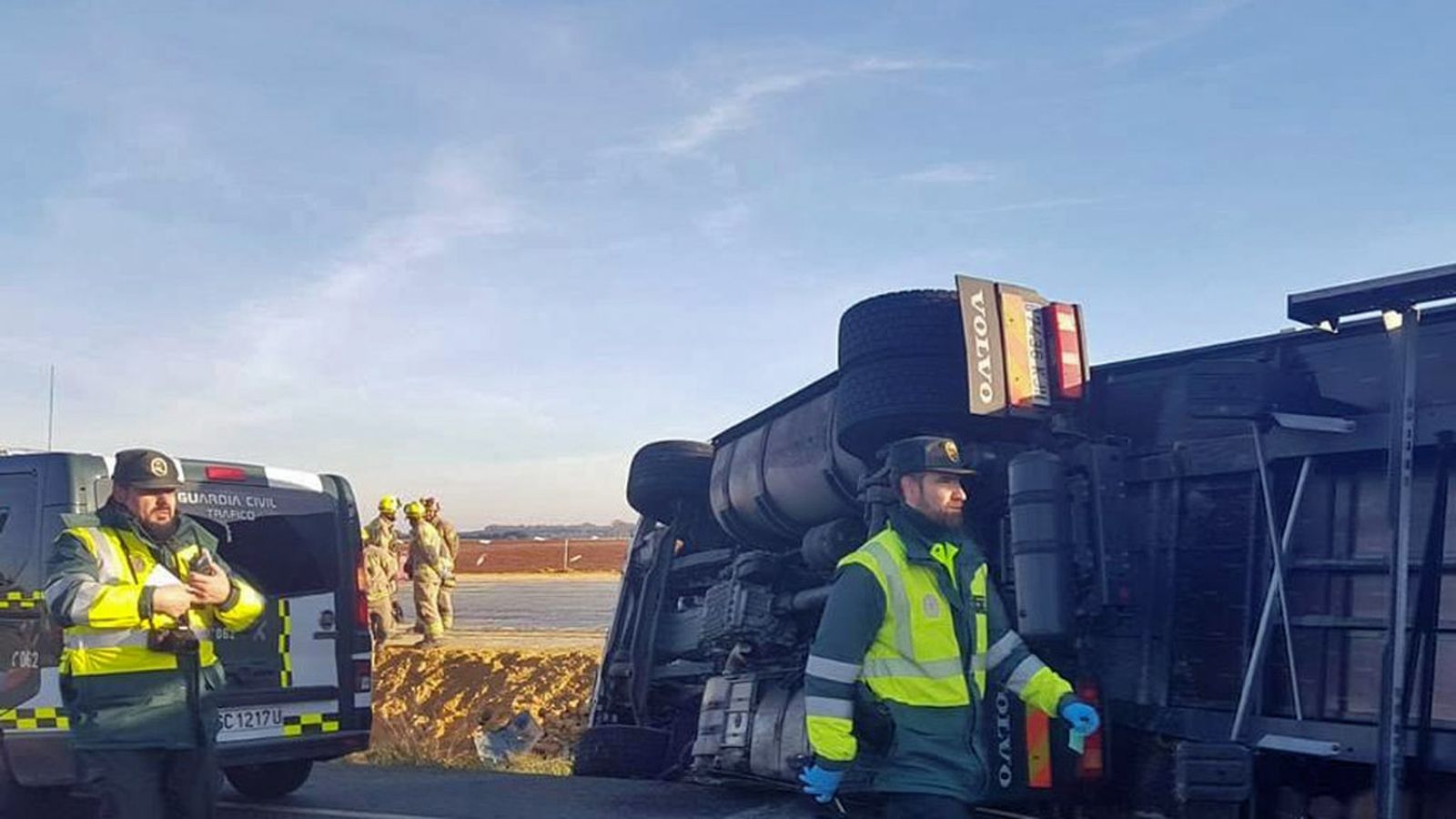 Dos muertos accidente camión Dos Hermanas 1024