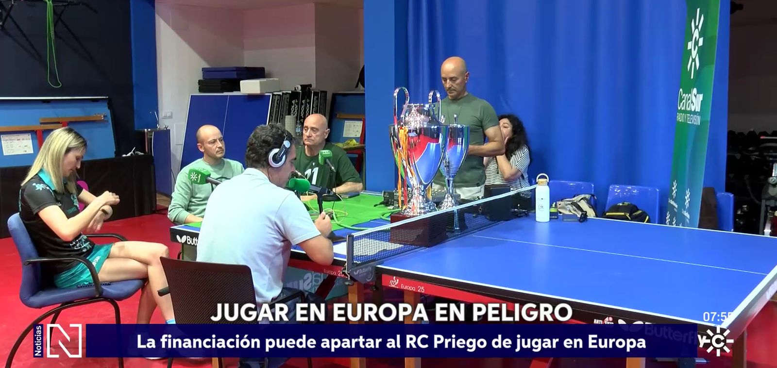 Priego de tenis de mesa programa especial La Jugada