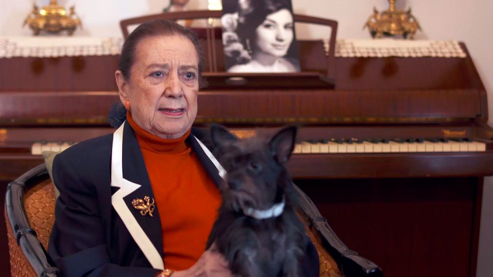 Emotivo homenaje en Centenarios a Antoñita Moreno