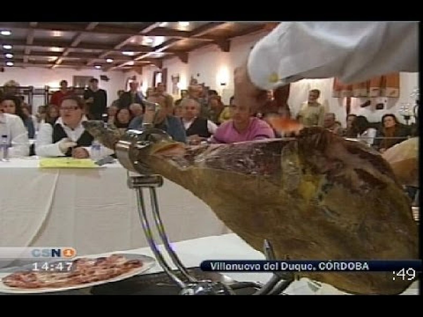 Certamen Gastronómico del Ibérico de Los Pedroches en Villanueva del Duque (Córdoba)