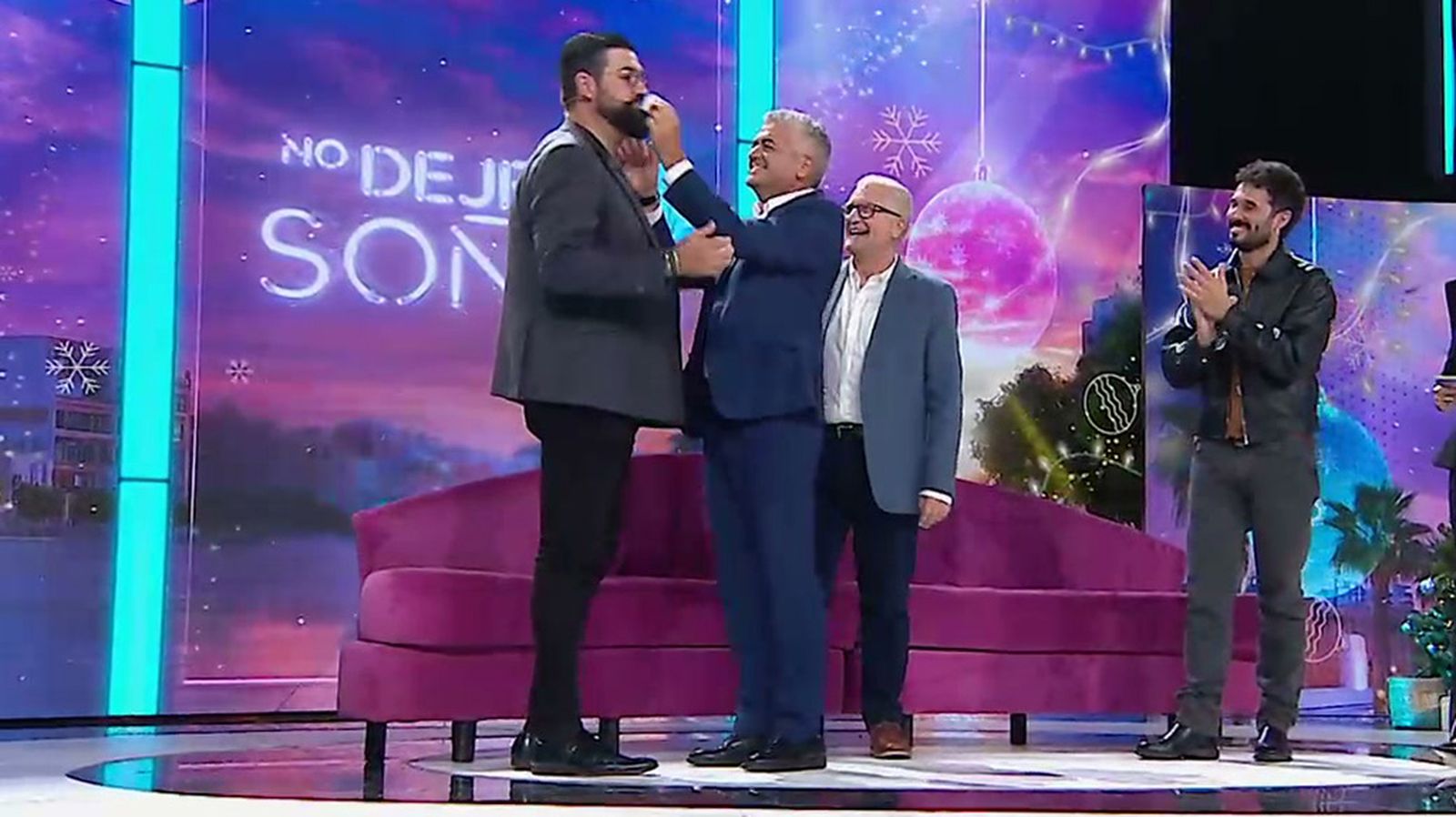 Manu Sánchez, Antoñito Molina, Modesto Barragán y Manolo Casal, sueñan Carnaval