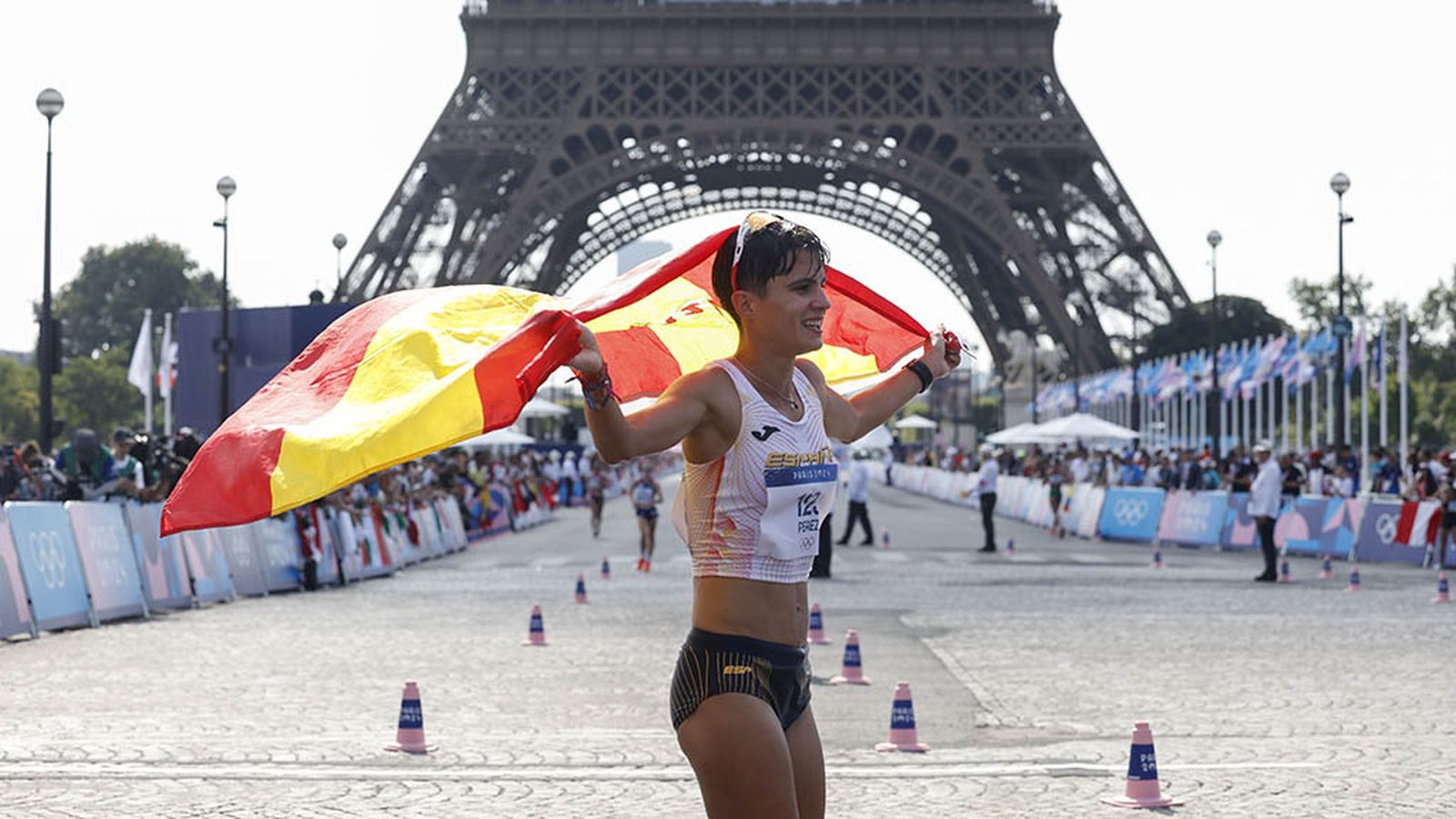 Foto María Pérez, medalla París