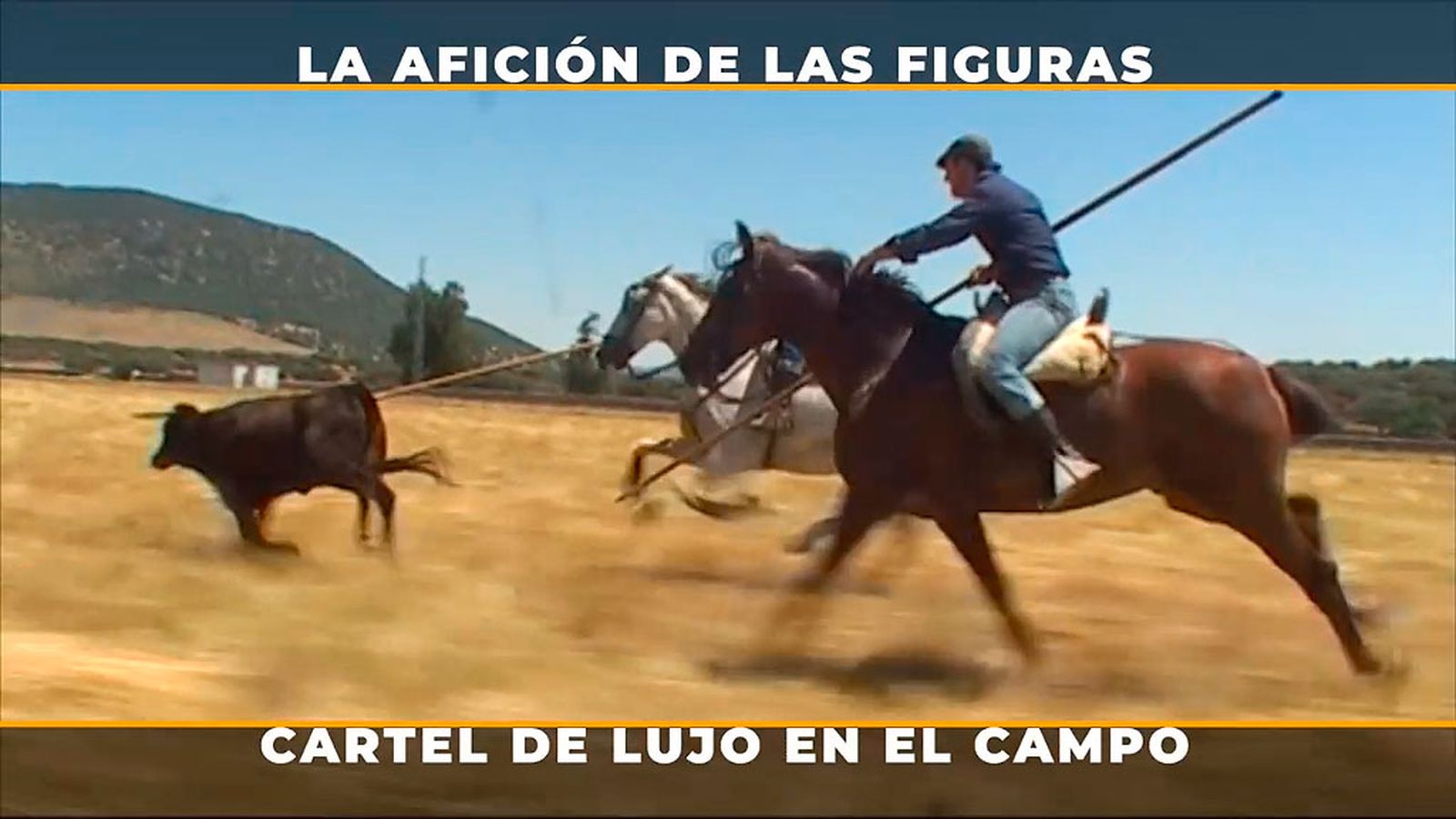 Acoso y derribo en la finca de El Juli con El Fandi y José Mari Manzanares