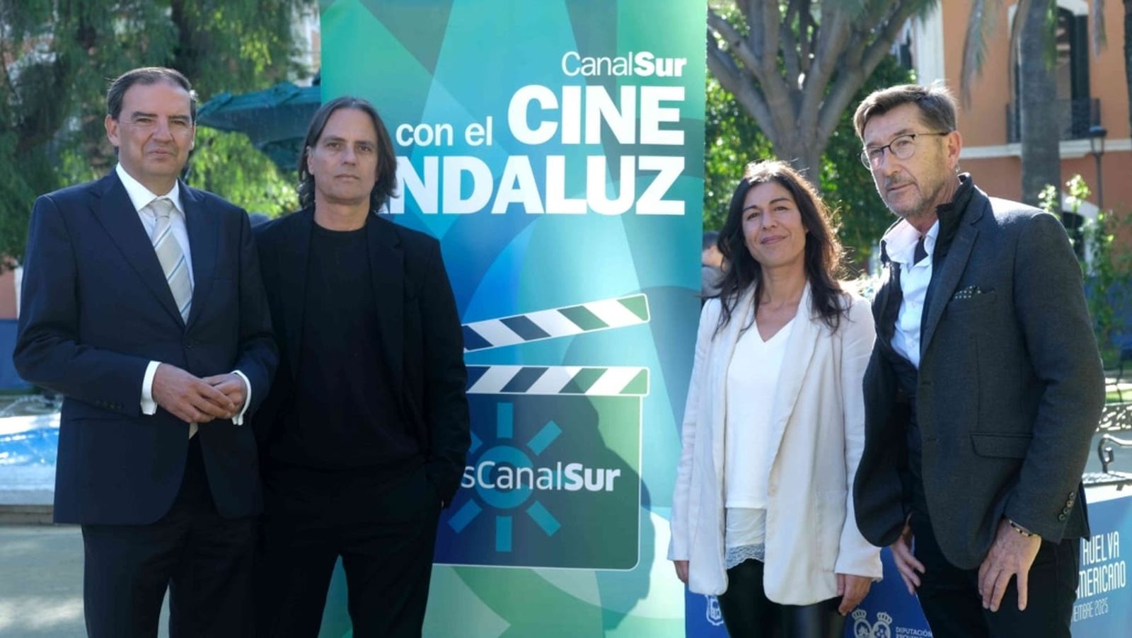 Premio cine Huelva con Leo