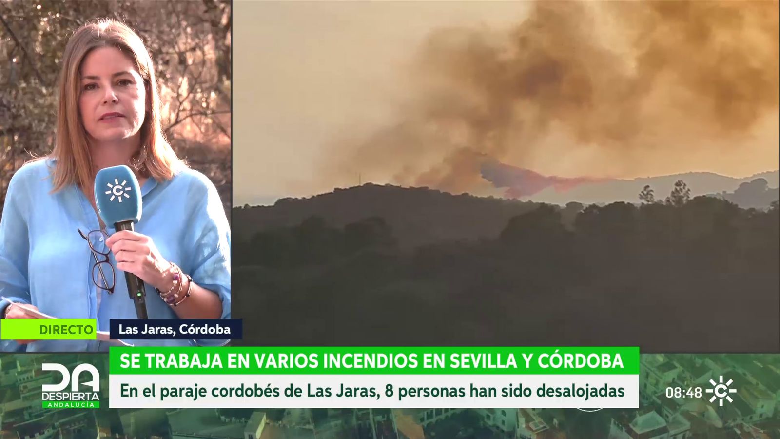 Incendio en Las Jaras, Córdoba