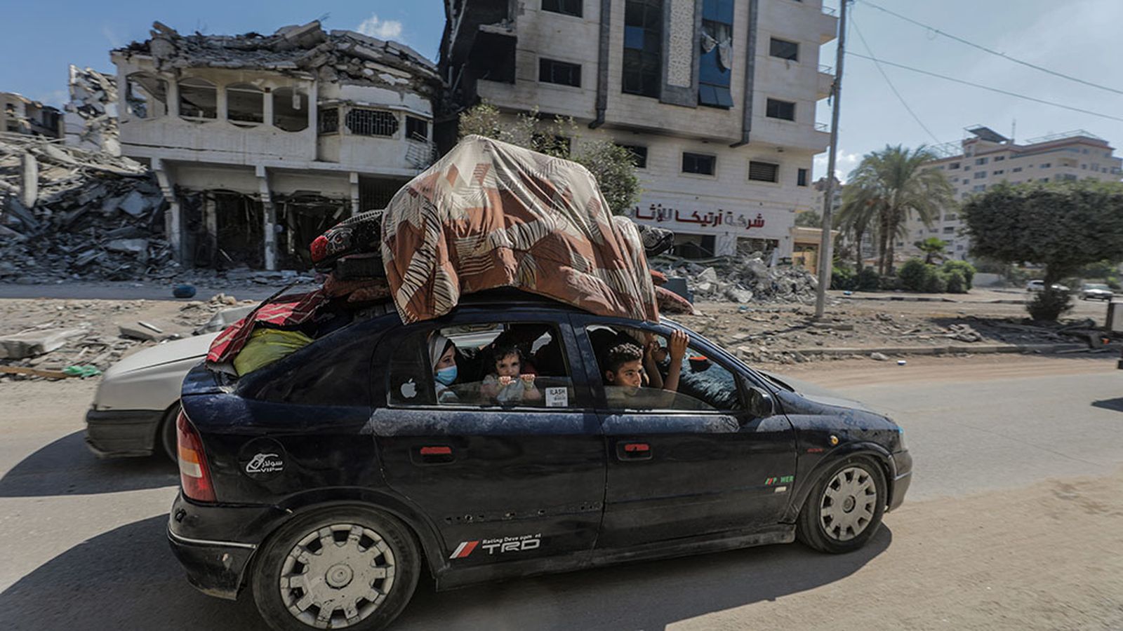 Huida de Gaza