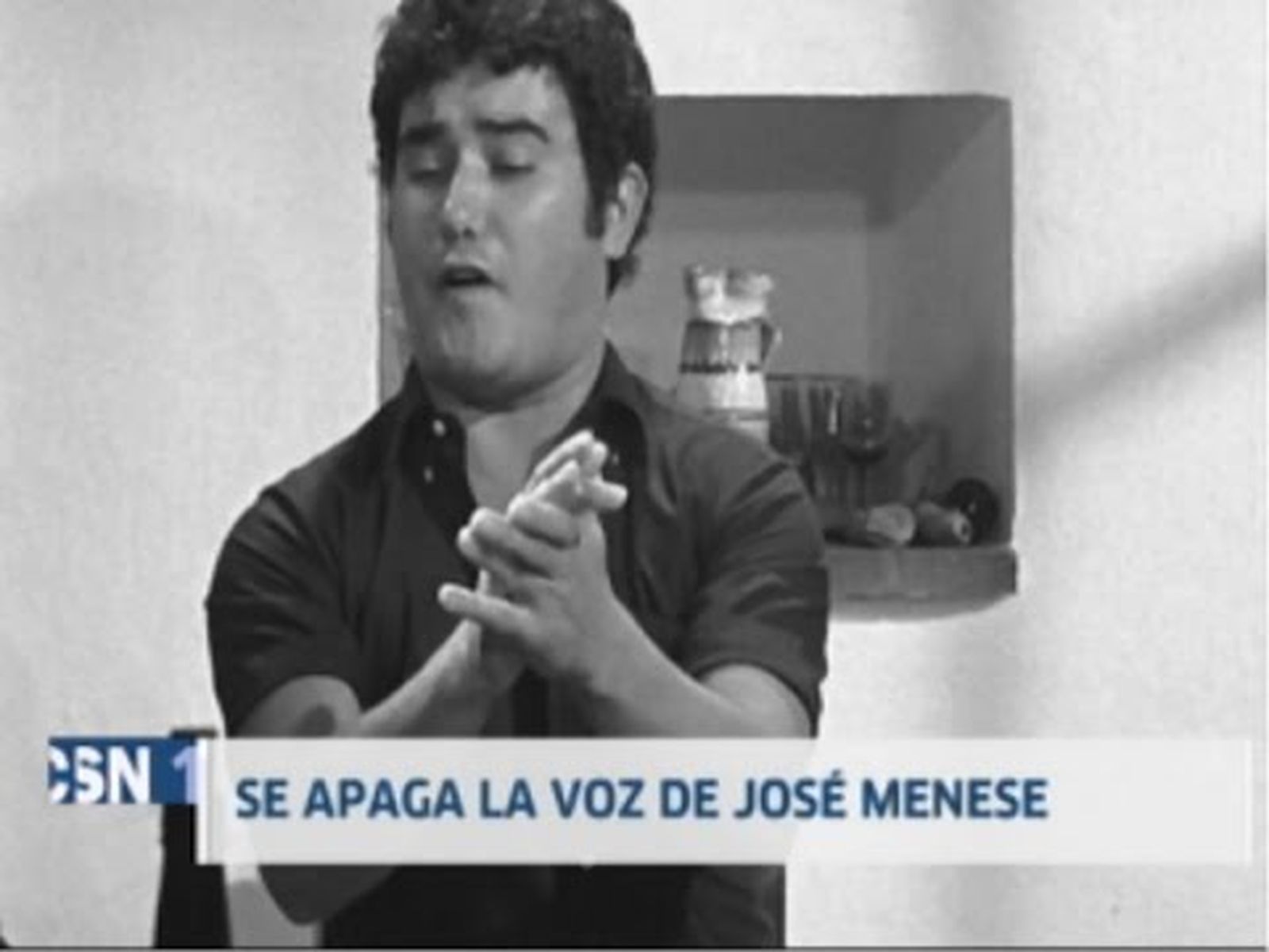 Muere José Menese, cantaor