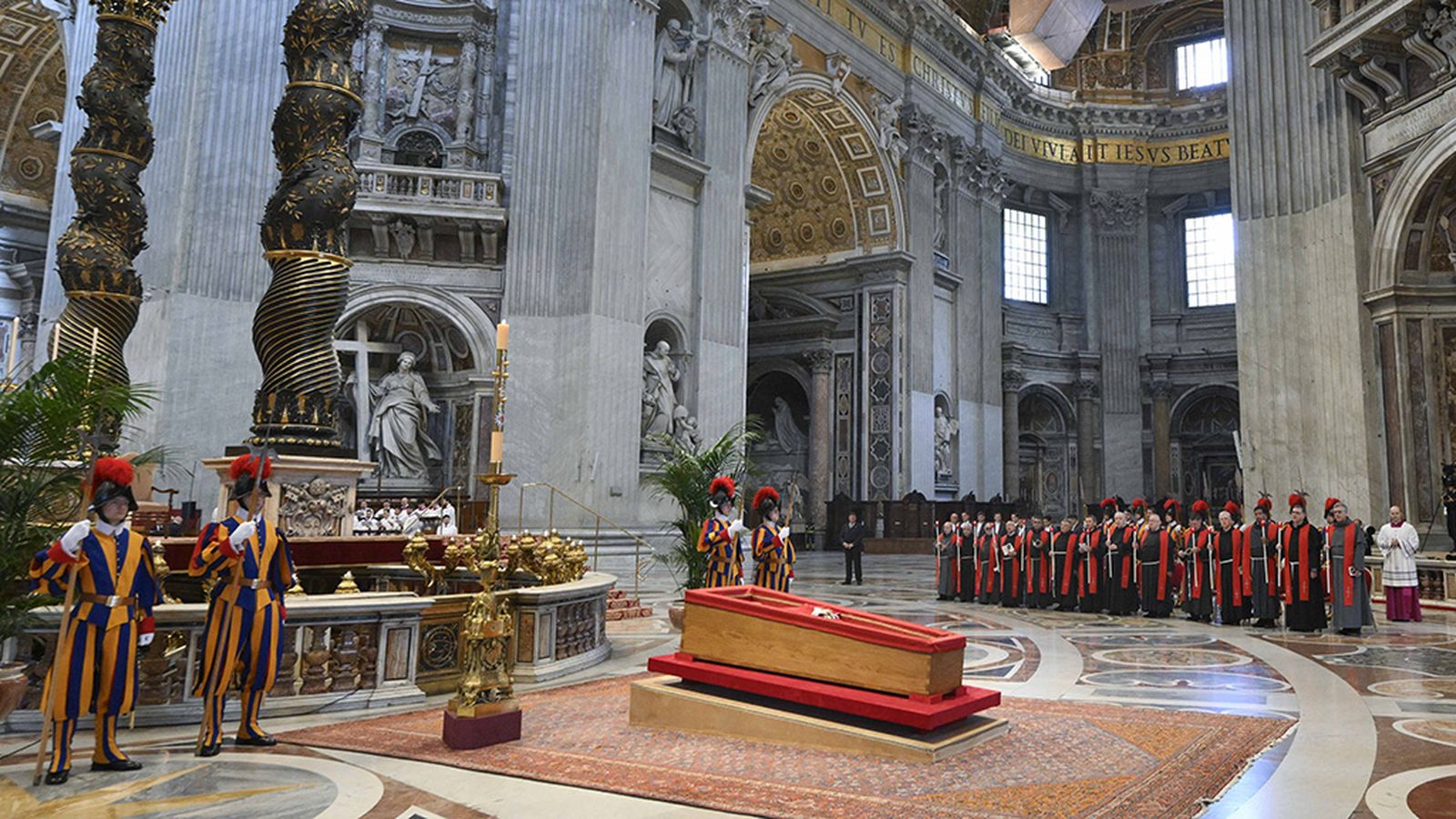 El papa en San Pedro