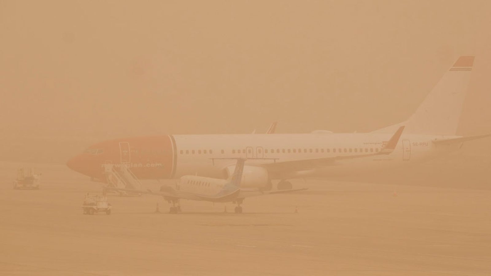 foto canarias avion