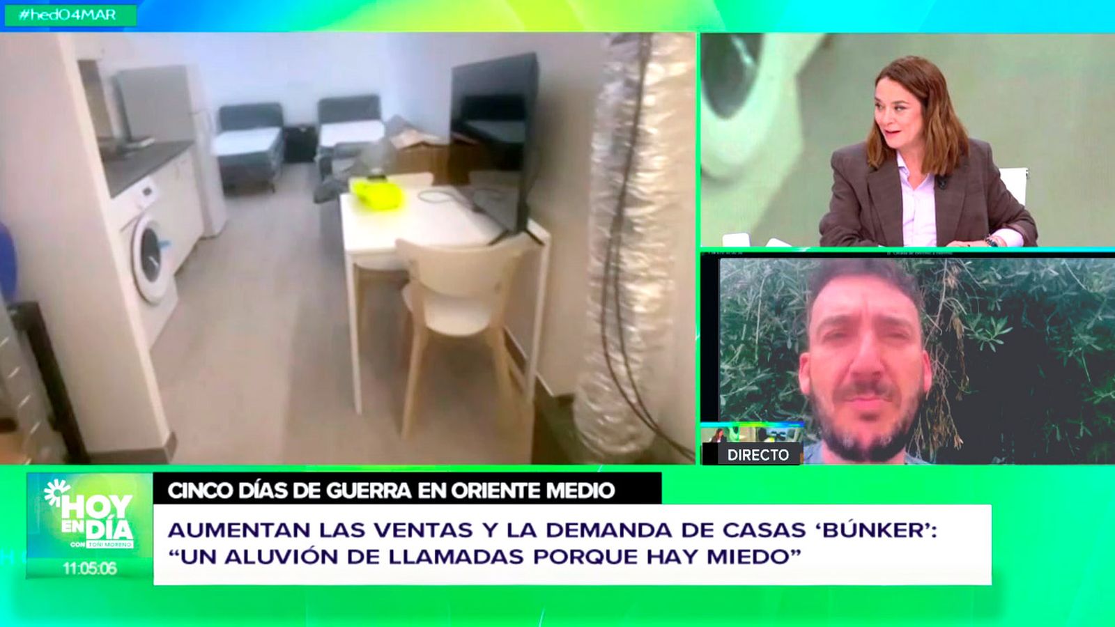 El negocio de los búnkeres crece en España conforme aumenta el clima de inseguridad